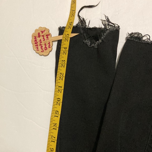 Hollister Distressed black classic stretch jeans W29 L28 High-Rise Super Skinny. - Picture 6 of 15